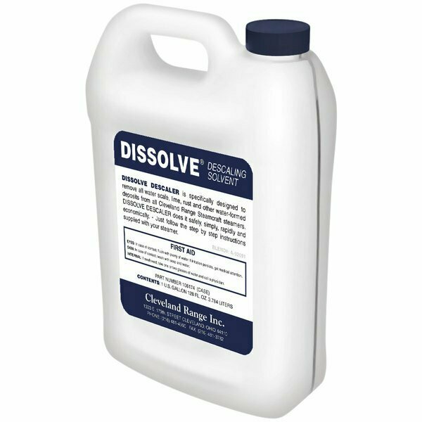 Cleveland 106174 1 Gallon Dissolve Boiler Delimer / Descaling Solvent, 6PK 390DISSOLVE